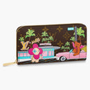 Louis Vuitton Zippy Wallet Monogram Vivienne Fuchsia Pink