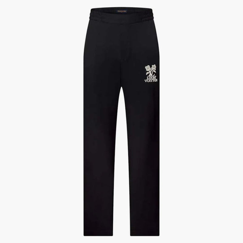 Louis Vuitton By Tyler, The Creator Embroidered Technical Track Pants Black