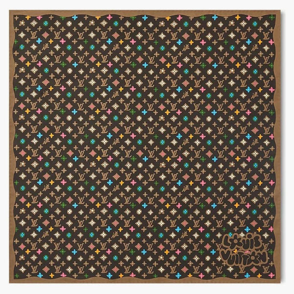 Louis Vuitton By Tyler, The Creator Monogram Craggy Bandana Brown