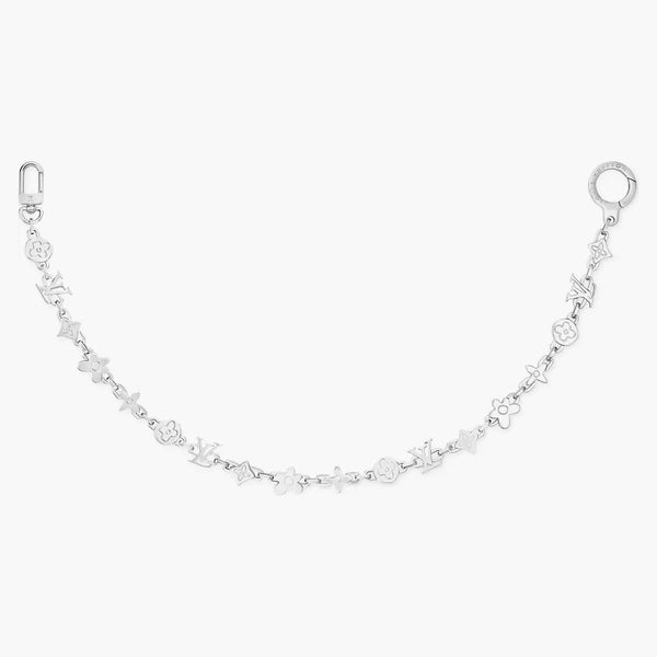 Louis Vuitton By Tyler, The Creator Monogram Craggy Belt Chain And Bag Charm Silver-color