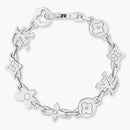Louis Vuitton By Tyler, The Creator Monogram Craggy Bracelet Silver-color