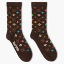Louis Vuitton By Tyler, The Creator Monogram Craggy Socks Brown