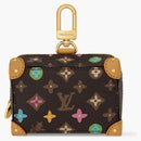 Louis Vuitton By Tyler, The Creator Monogram Craggy Trunk Key Holder And Bag Charm Chocolate Craggy Monogram