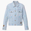 Louis Vuitton By Tyler, The Creator Monogram Denim Jacket Washed Indigo