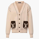 Louis Vuitton By Tyler, The Creator Signature Light Cardigan Cream/chocolate