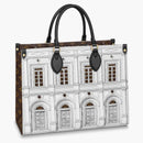 Louis Vuitton X Fornasetti Onthego Mm Black/white Calfskin