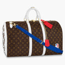 Louis Vuitton X Nba Basketball Keepall 55 Monogram