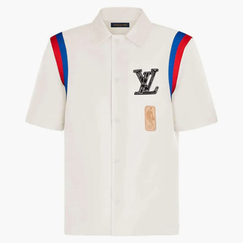 Louis Vuitton X Nba Basketball Short-sleeved Shirt Beige