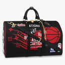 Louis Vuitton X Nba Hero Jacket Leather Keepall 55 Monogram Black