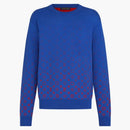 Louis Vuitton X Nba Lvse Monogram Degrade Crewneck Blue