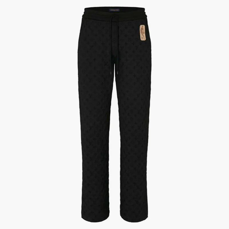 Louis Vuitton X Nba Monogram Pants With Slits Black