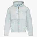 Louis Vuitton X Nba Zip-through Hoodie Blue