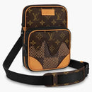 Louis Vuitton X Nigo Amazone Sling Bag Damier Ebene Giant Brown