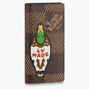 Louis Vuitton X Nigo Brazza Wallet Damier Ebene Giant Brown