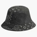Louis Vuitton X Nigo Damier Geant Wave Monogram Hat Noir