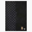Louis Vuitton X Nigo Damier Giant Wave Monogram Stole Gris