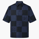 Louis Vuitton X Nigo Damier Shirt Dark Ocean