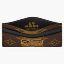 Louis Vuitton X Nigo Double Card Holder Monogram Stripes Brown