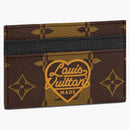 Louis Vuitton X Nigo Double Card Holder Monogram Stripes Brown