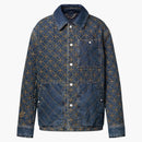 Louis Vuitton X Nigo Embroidered Denim Jacket Deep Indigo