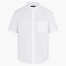 Louis Vuitton X Nigo Embroidered Squared Lv Regular Ss Shirt Blanc Optique