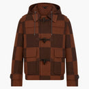 Louis Vuitton X Nigo Giant Damier Duffle Coat Chocolate