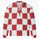 Louis Vuitton X Nigo Giant Damier Laces Windbreaker Garnet Red