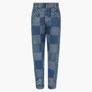 Louis Vuitton X Nigo Giant Damier Waves Mngm Denim Pants Indigo