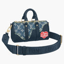 Louis Vuitton X Nigo Keepall Xs Monogram Blue