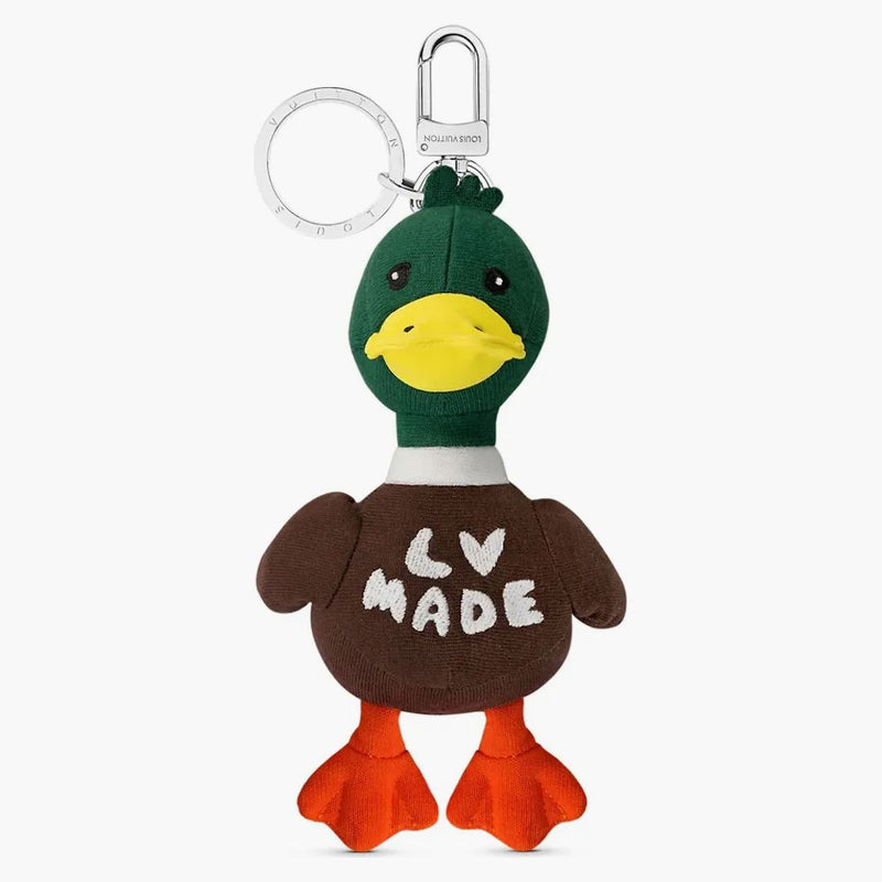 Louis Vuitton x Nigo Lv Made Duck Bag Carm i kluczowy uchwyt na zielony