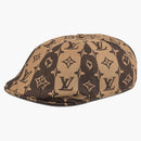 Louis Vuitton X Nigo Lv Made Stripe Flat Cap Brown