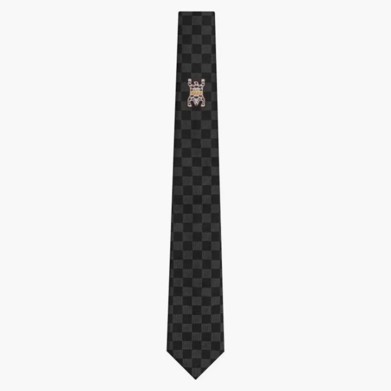 Louis Vuitton X Nigo Lv Mountain Tie Anthracite