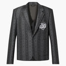 Louis Vuitton X Nigo Monogram Trunkstripes Pocket Jacket Graphite