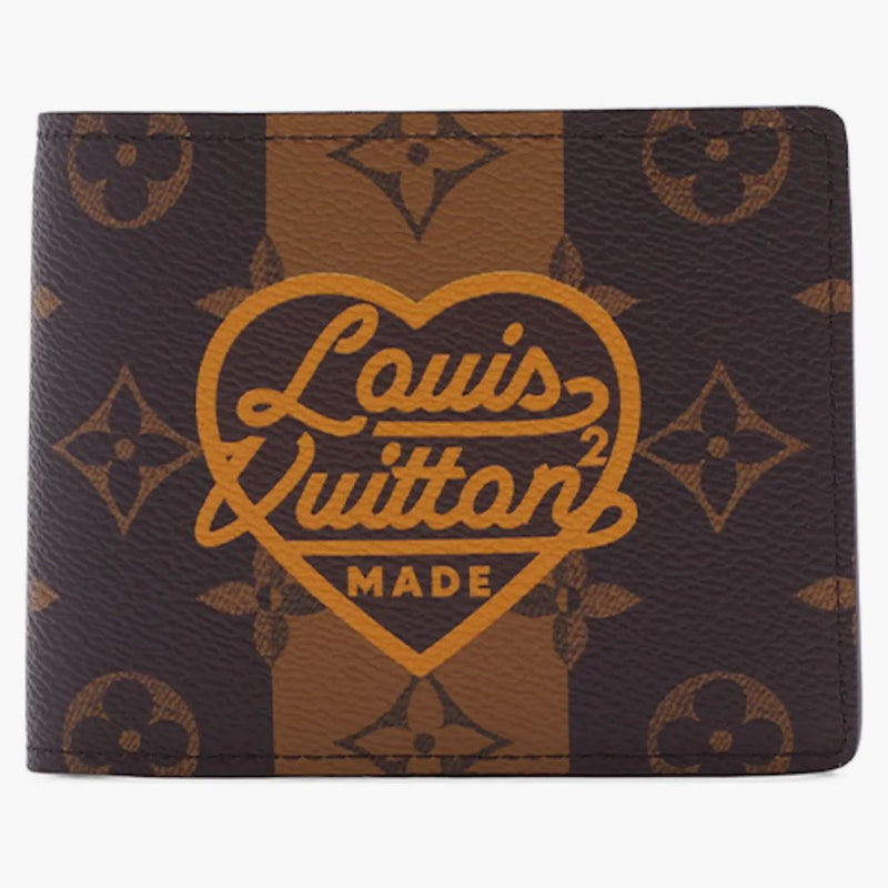 Louis Vuitton X Nigo Multiple Wallet Monogram Stripes Brown
