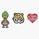 Louis Vuitton X Nigo Pins Set Of 3 Silver