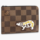 Louis Vuitton X Nigo Pochette Jour Damier Ebene Giant Gm Brown