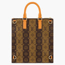 Louis Vuitton X Nigo Sac Plat Cross Monogram Stripes Brown