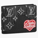 Louis Vuitton X Nigo Slender Wallet Monogram Black