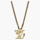 Louis Vuitton X Nigo Squared Necklace Gold