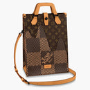 Louis Vuitton X Nigo Tote Damier Ebene Giant Mini Brown