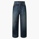 Louis Vuitton X Nigo Wide Leg Denim Pants Indigo