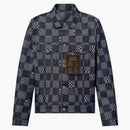 Louis Vuitton X Something In The Water Va Is For Lovers Embroidered Jacket Blue Denim