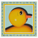 Louis Vuitton X Sun Yitian Animogram Duck Square 90 Light Blue