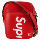 Louis Vuitton X Supreme Danube Epi Pm Red