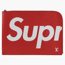 Louis Vuitton X Supreme Pochette Jour Epi Gm Red