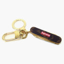 Louis Vuitton X Supreme Pocket Knife Key Chain Brown