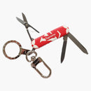 Louis Vuitton X Key Chain da tasca suprema rosso