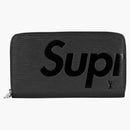 Louis Vuitton X Supreme Zippy Organizer Epi Black