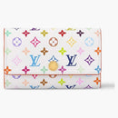 Louis Vuitton X Takashi Murakami 6 Key Key Case White Multicolored