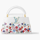 Louis Vuitton X Takashi Murakami Capucines East-west Mini White